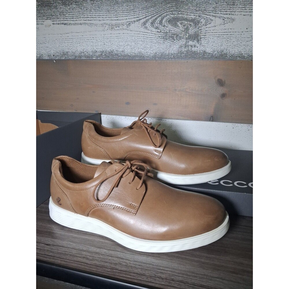 ECCO Men's lite hybrid camel dress shoes